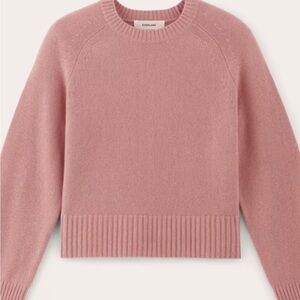 Everlane Boxy Crew Cashmere Sweater.  Size Small.